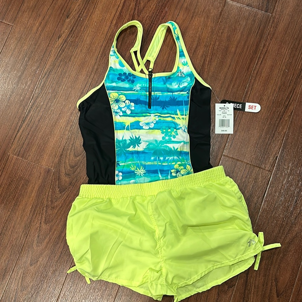 ZeroXposur size 16 girls swimwear-2 piece